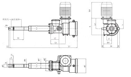 DTW型電動(dòng)推桿